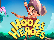 Hook’s Heroes на зеркале клуба от производителя Netent